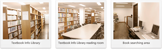 Textbook Info Library,Textbook Info Library reading room,Book searching area